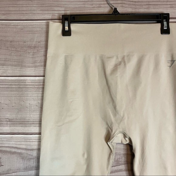 GYM Shark Fit Seamless High Rise Leggings in Grey - Picture 2 of 8